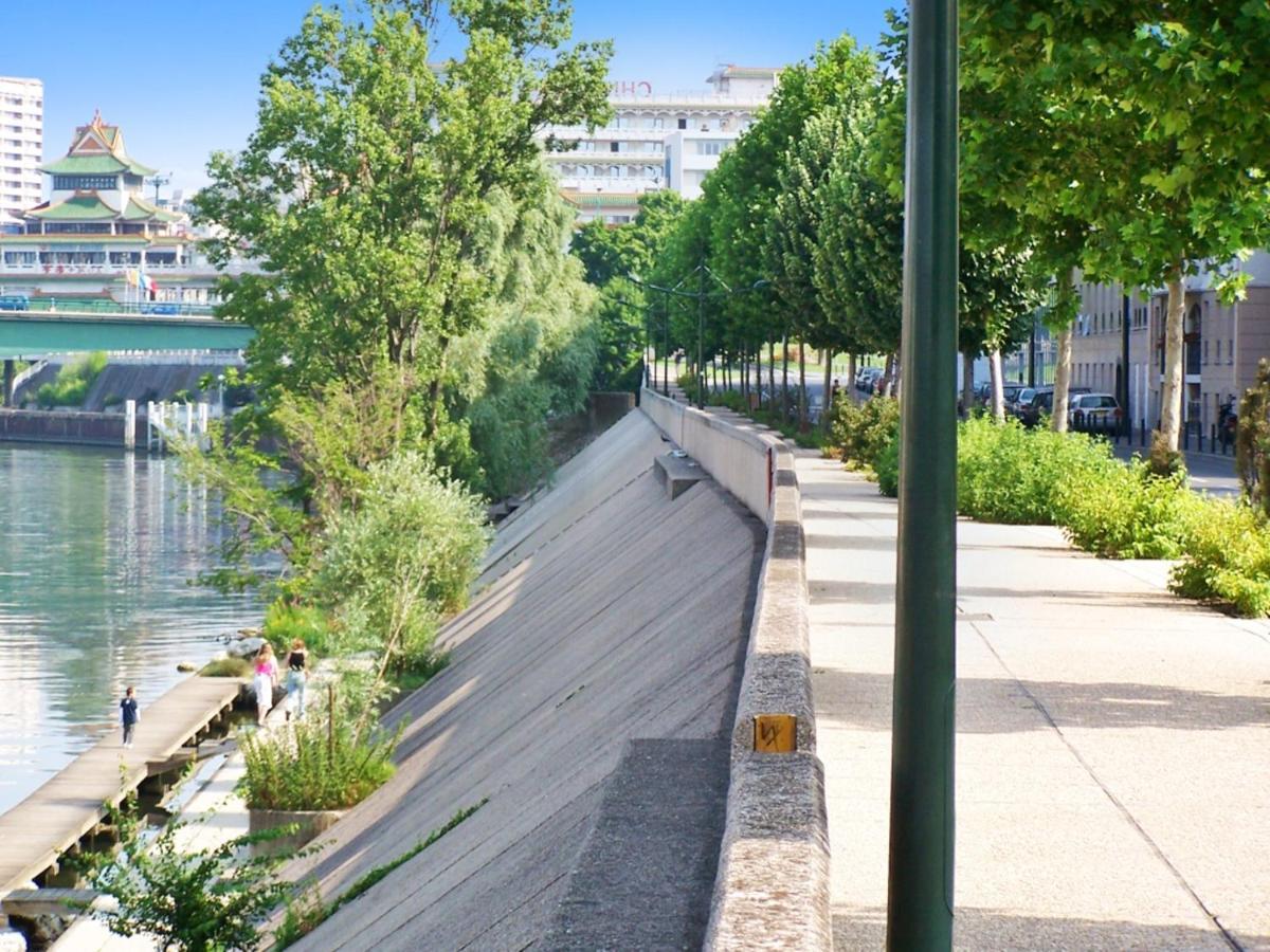 Appartement Charmant A Alfortville 30M² Terrasse Et Jardin Luaran gambar